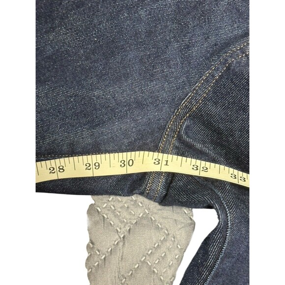 Madewell Women’s 90’s Straight Size 33 Dark Wash New - Picture 16 of 16